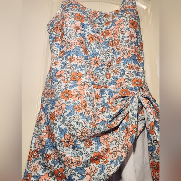 Eomenie One Piece Swimdress Swimsuits for Women Tummy Control Swim Dresses Skirt - Picture 6 of 9